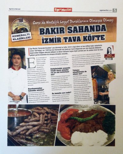 Gül kebap Ege Meclisi