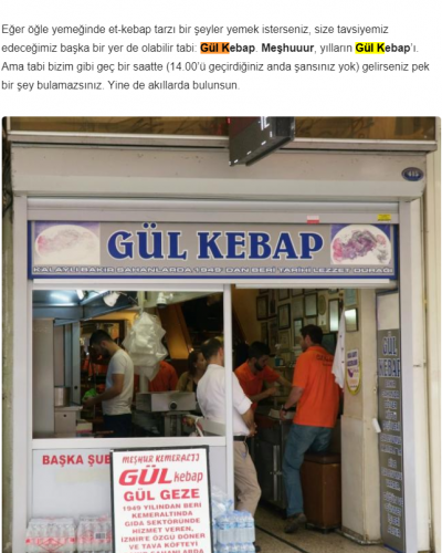 gezimanya MURAT Z. ÖZBİLGİ yazısı Kemeraltında key