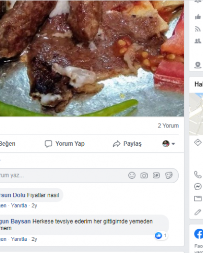 Gül Kebap facebook